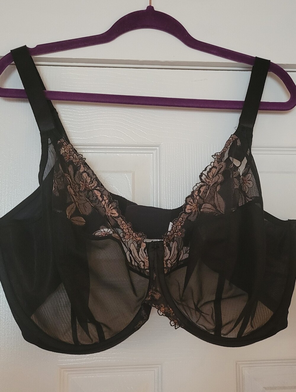 Elomi Teagan 42H UK Black/Almond Bra